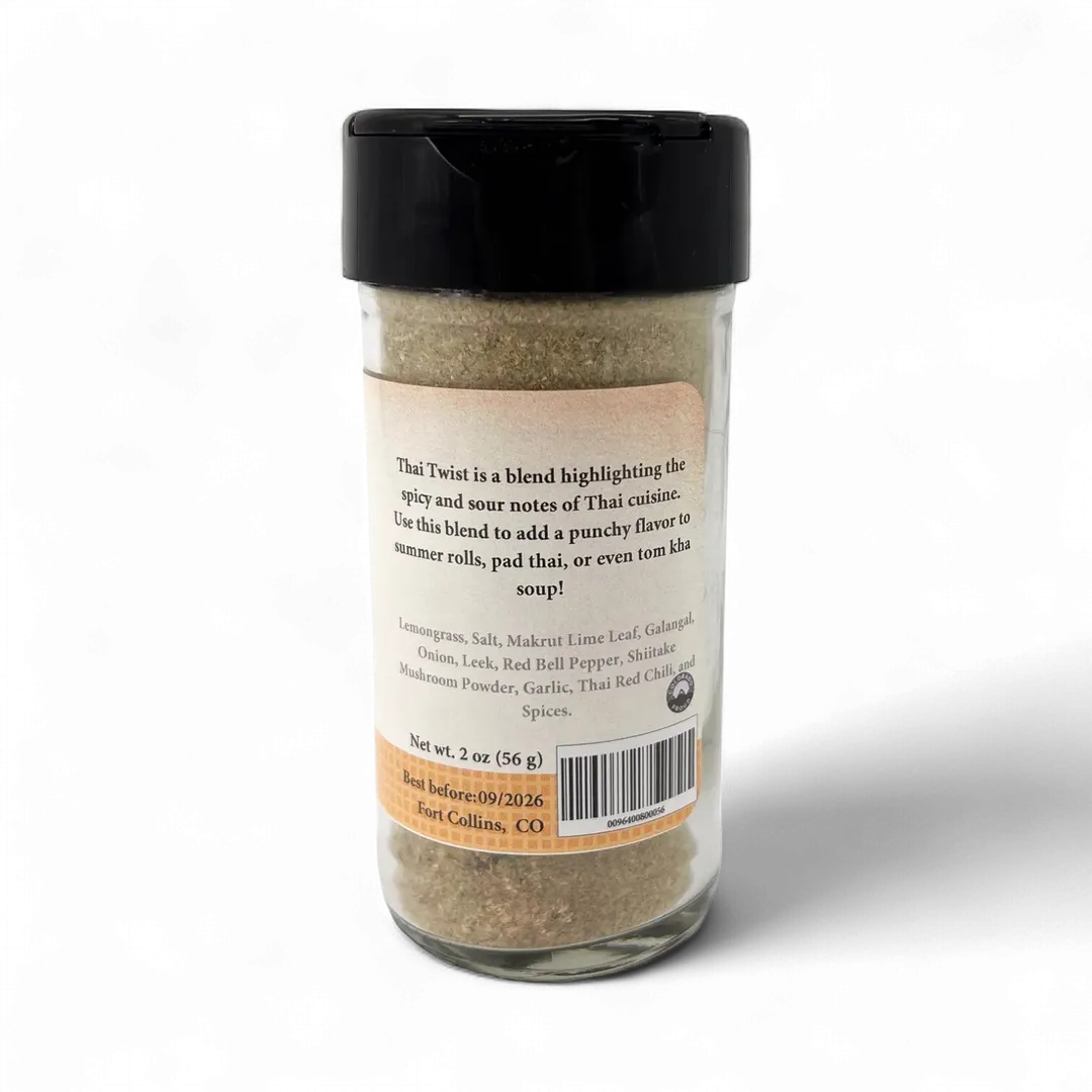 Thai Twist, Gourmet Spices, Herbs & Seasoning - Case of 12 Jars