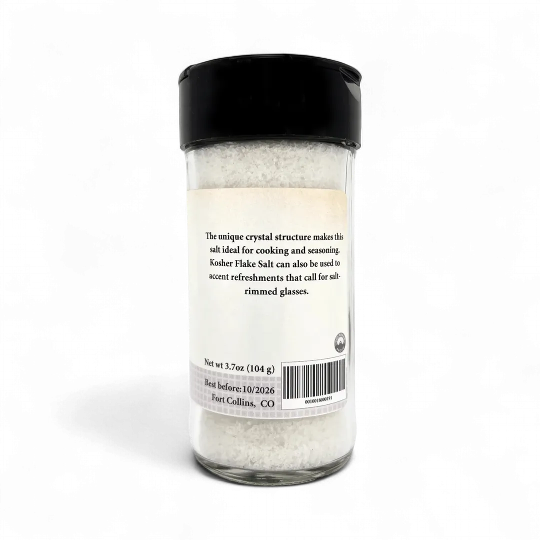 Kosher Flake Salt Gourmet Salt - Case of 12 Jars