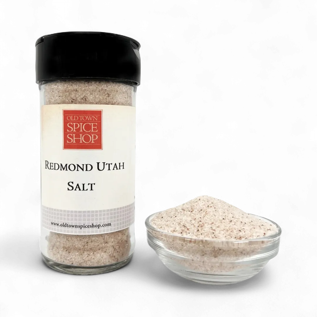 Redmond Utah Salt, Pure & Natural Salt - Case of 12 Jars