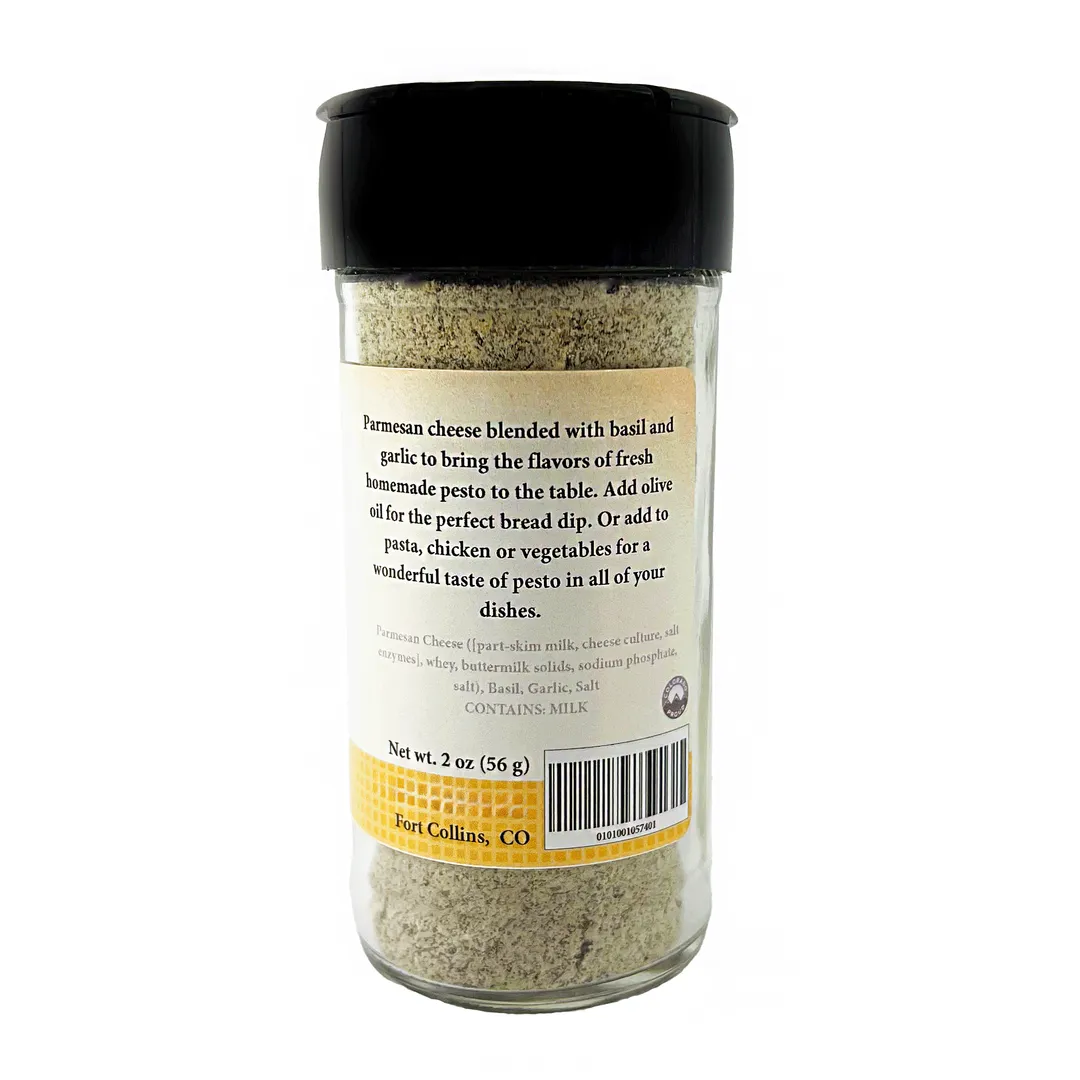 Pesto Parmesan Olive Oil Dip, Gourmet Spice & Seasoning - Case of 12 Jars