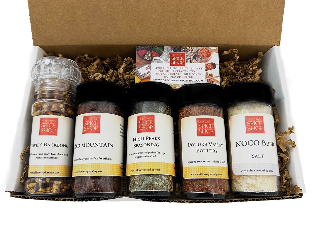 Colorado Cooking Gift Box Spices & Seasoning Gourmet Foodie 