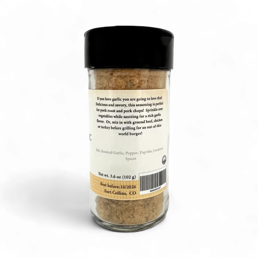 Roasted Garlic Seasoning, Gourmet Spices - Case of 12 Jars