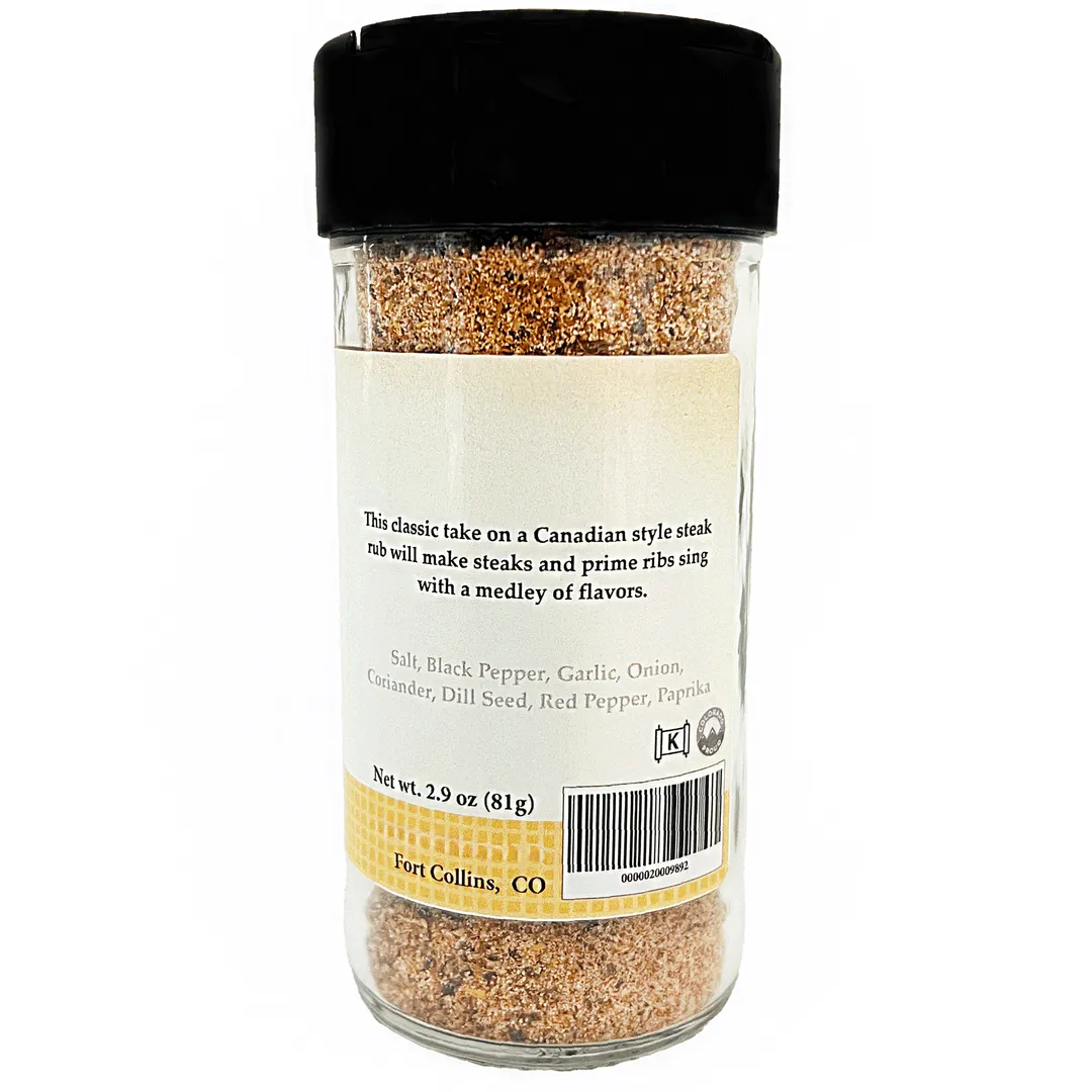 Yukon Steak Seasoning, Gourmet Spices & Herbs - Case of 12 Jars