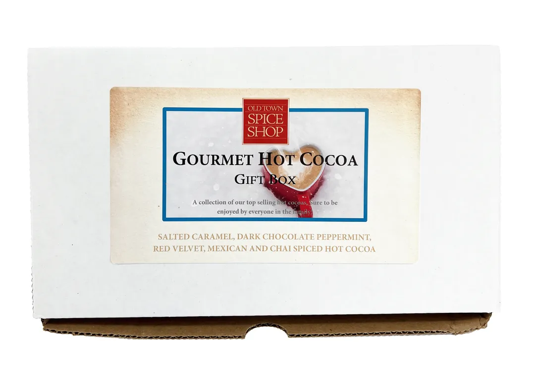Gourmet Hot Cocoa Sampler Gift Box, Hot Chocolate Set