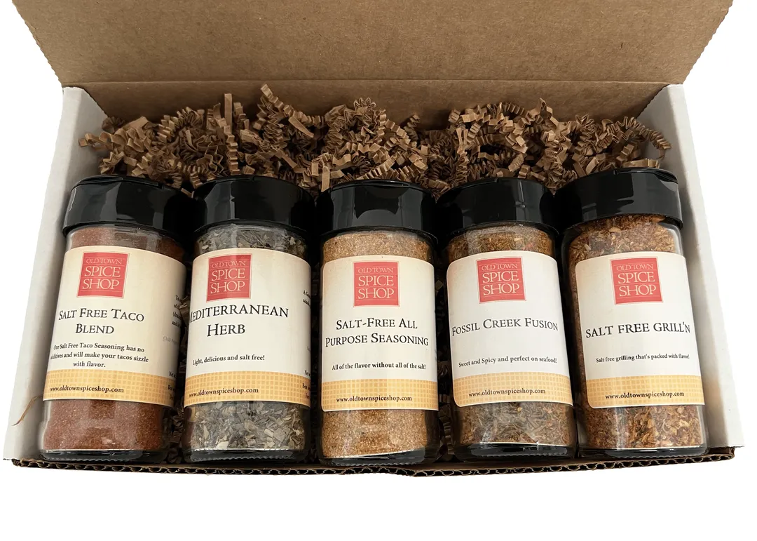 Simply Salt-Free Gift Box, Gourmet Spices & Seasoning Set