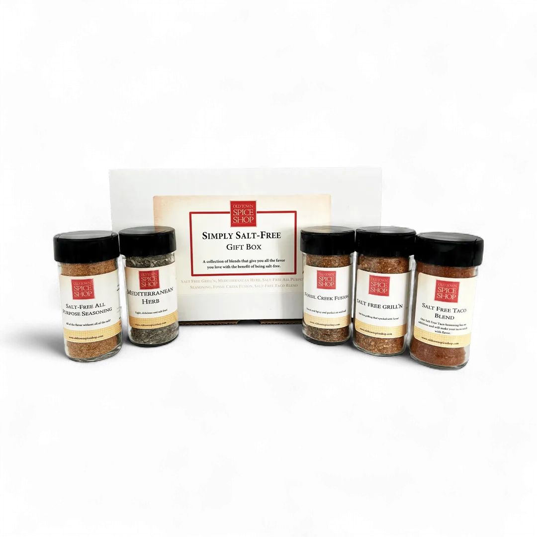Simply Salt-Free Gift Box, Gourmet Spices & Seasoning Set