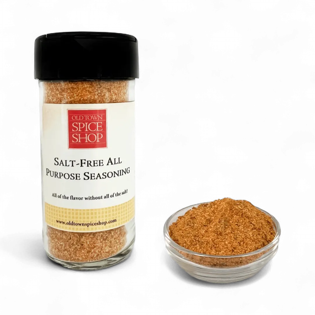 Salt-Free All Purpose Seasoning, Low Sodium Spices, Herbs & Seasoning - Case of 12 Jars