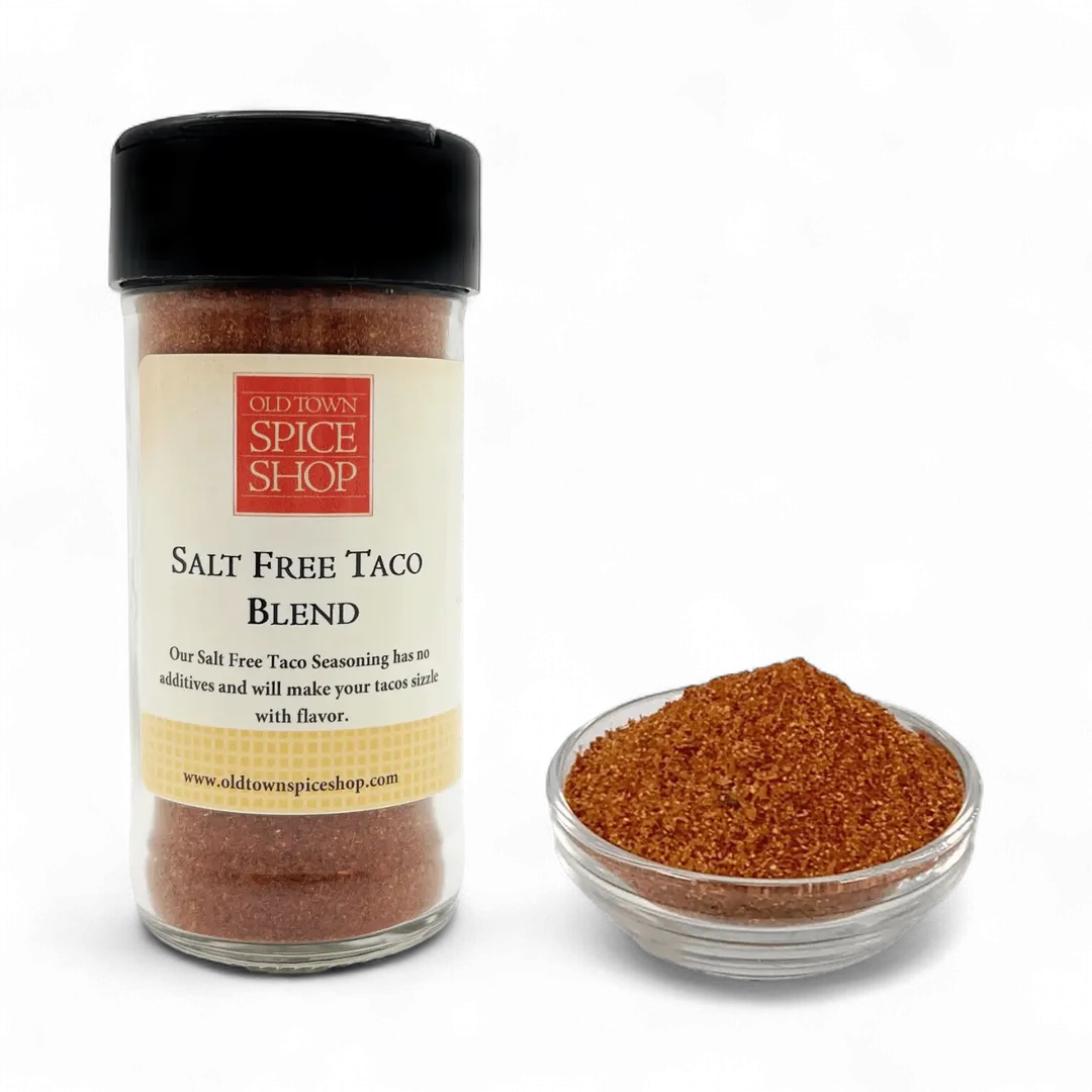 Salt-Free Taco Blend, Gourmet Spices & Seasoning - Case of 12 Jars