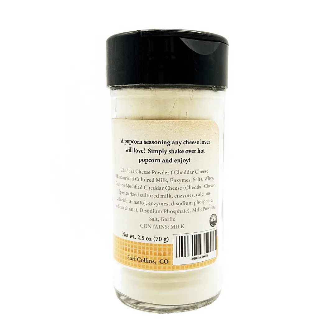 White Cheddar Popcorn Seasoning, Gourmet Popcorn Seasoning - Case of 12 Jars