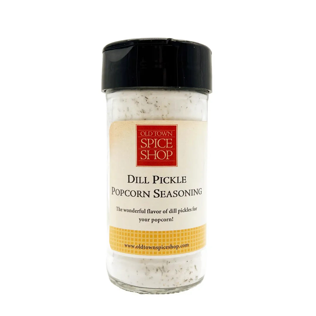 Dill Pickle Popcorn Seasoning, Gourmet Popcorn Seasonings - Case of 12 Jars