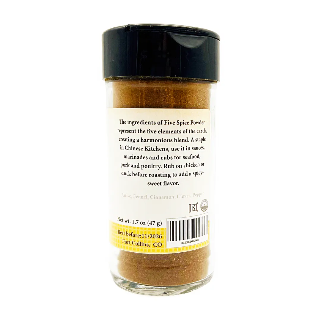Chinese Five Spice, Spices & Seasonings - Case of 12 Jars
