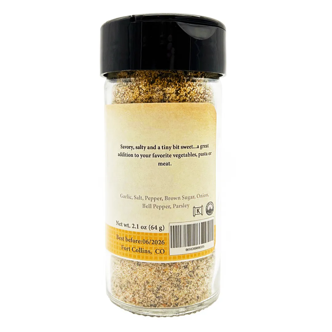 California Garlic Pepper, Gourmet Spices & Seasoning Blend - Case of 12 Jars