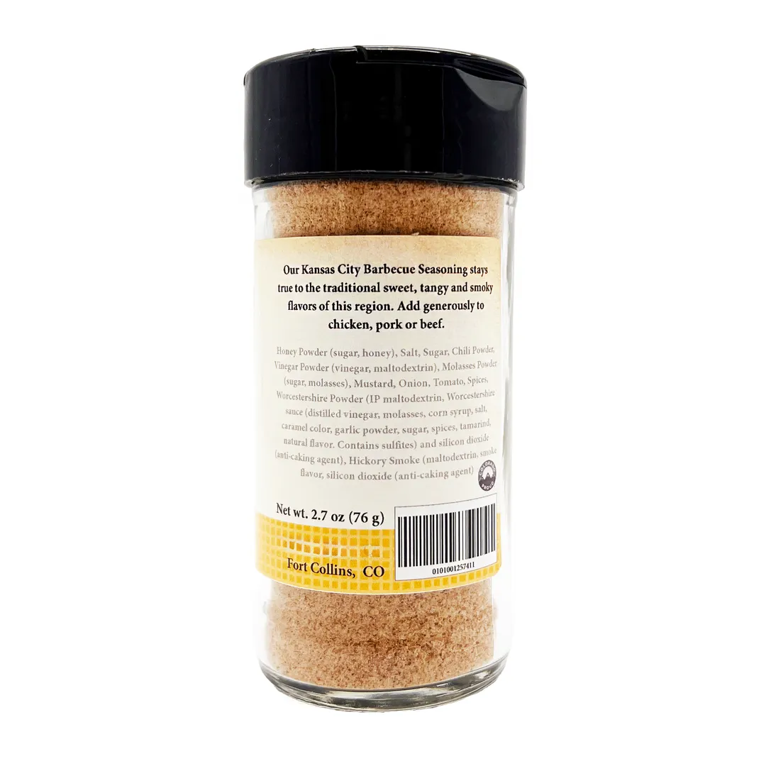 Kansas City Barbecue, Gourmet BBQ Spices & Seasoning - Case of 12 Jars 