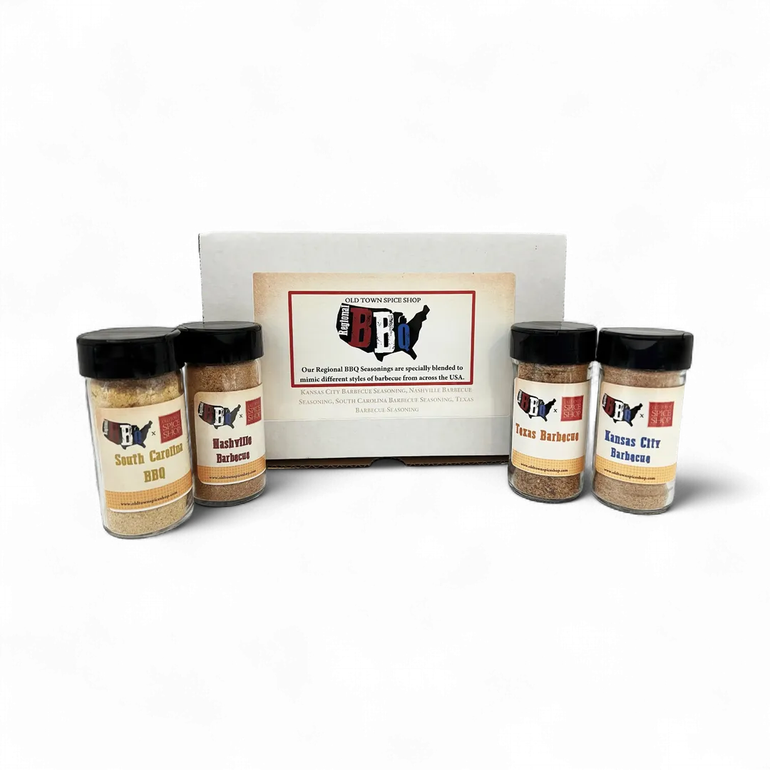 Regional BBQ Seasonings Gift Box, Gourmet Spices & Seasoning