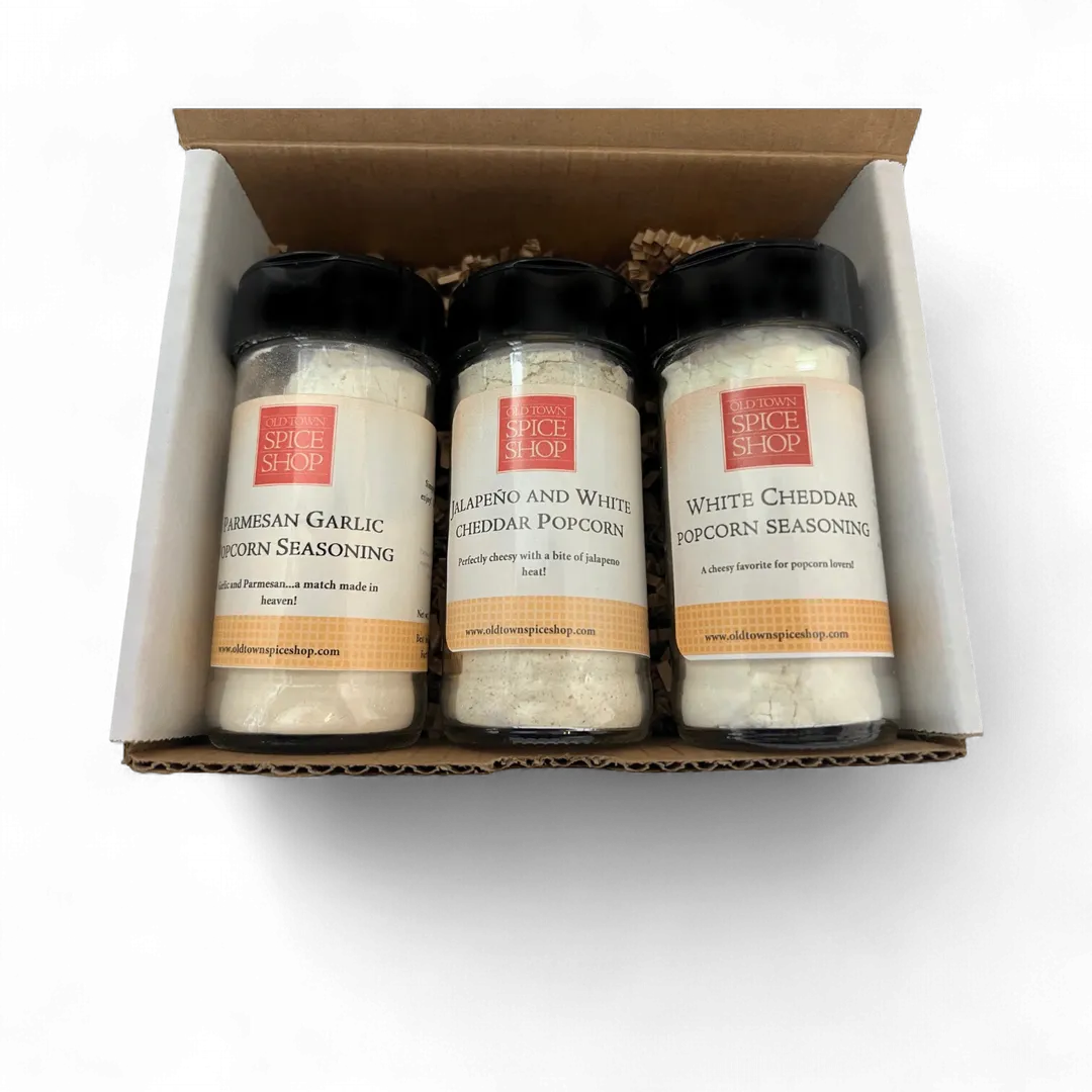 Cheese Lovers Popcorn Gourmet Gift Box Spices & Seasonings, Gourmet Popcorn Seasoning