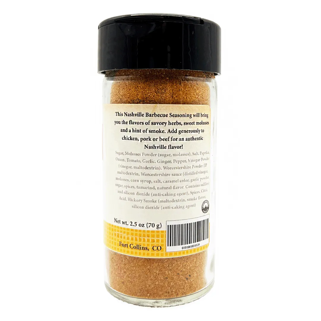 Nashville - Regional BBQ Seasonings - Case of 12 Jars