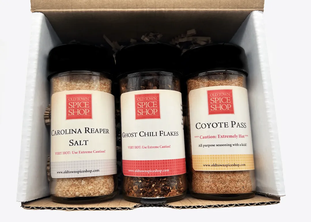 Hot Enough for Ya? Gift Box, Gourmet Spices & Seasoning Set