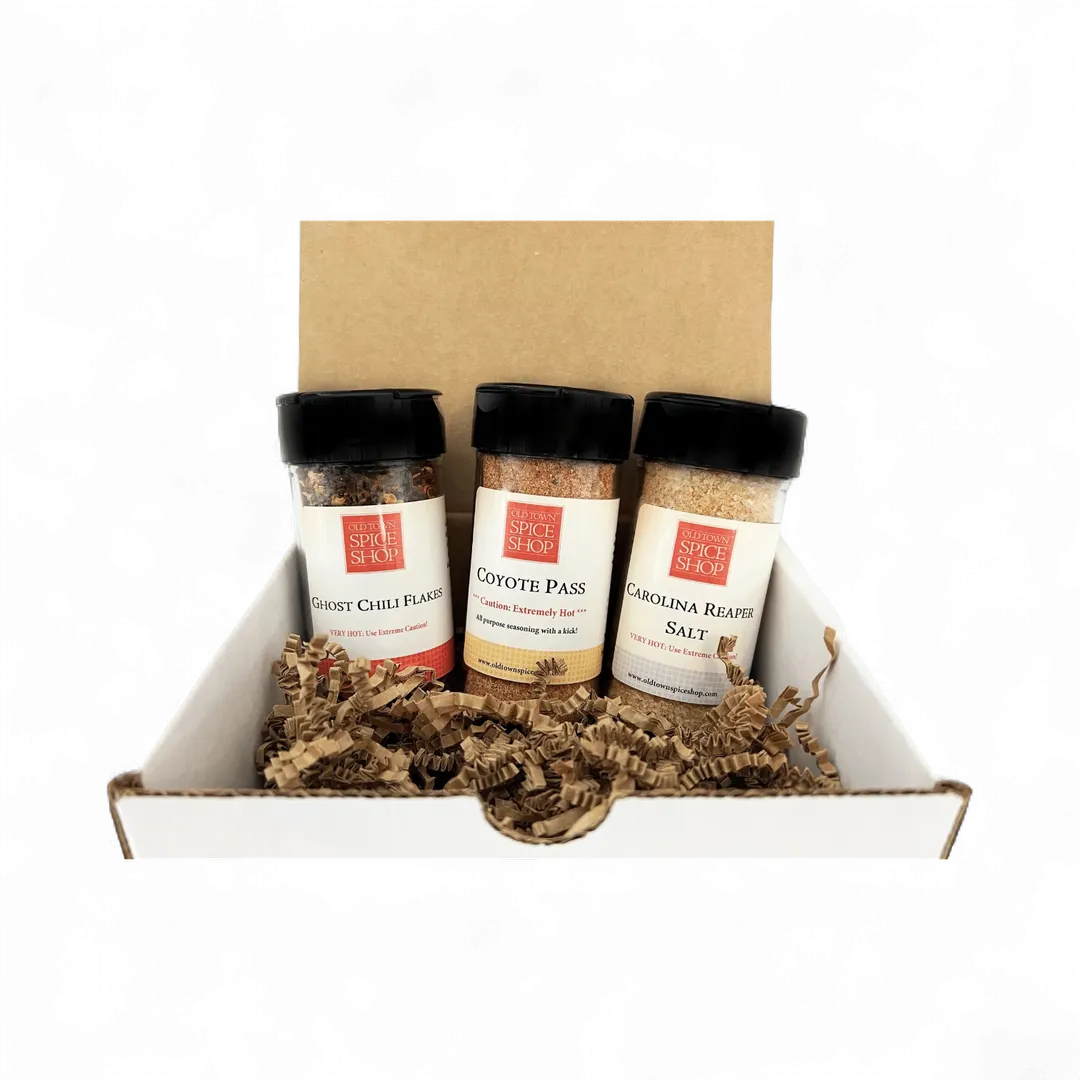 Hot Enough for Ya? Gift Box, Gourmet Spices & Seasoning Set