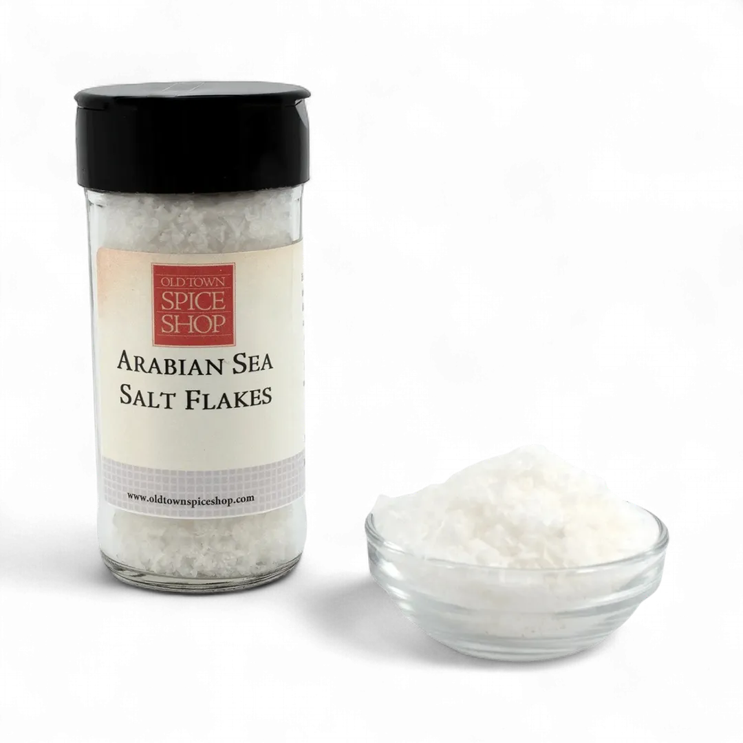 Arabian Sea Salt Flakes for Cooking, Gourmet Salt - Case of 12 Jars