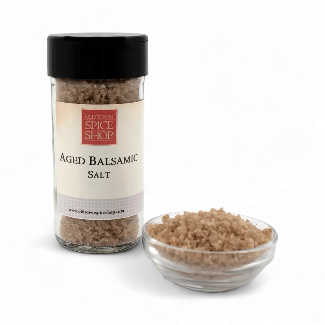 Aged Balsamic Salt, Gourmet Salt - Case of 12 Jars