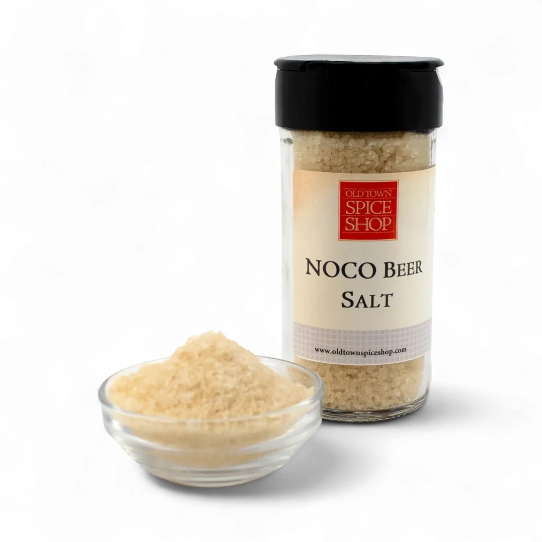 NOCO Beer Salt Gourmet Salt, Beer Infused Salt for Cooking & Grilling, Gourmet Salt, Cocktail Rimming Salt - Case of 12 Jars