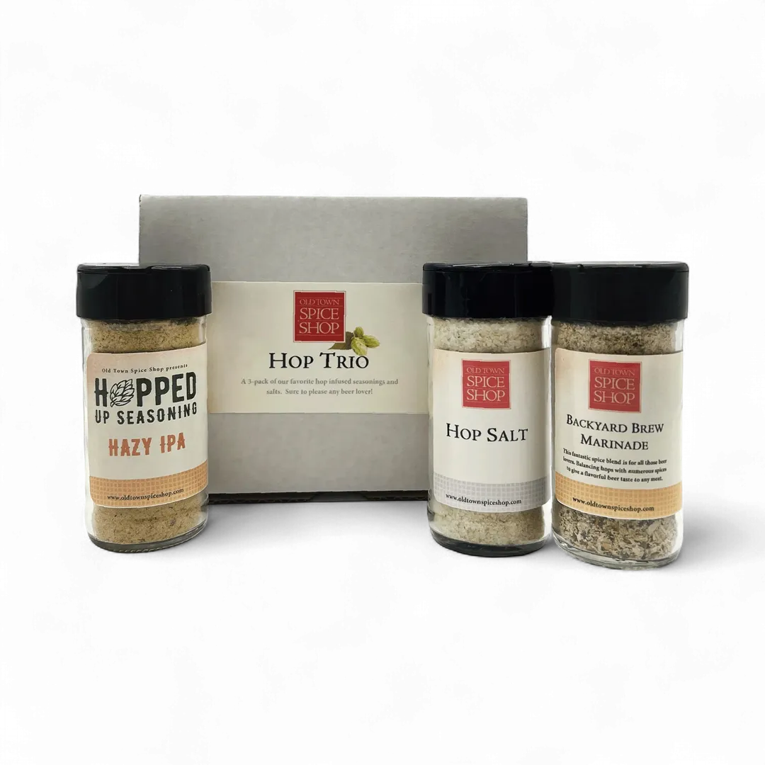 Hop Trio Gift Box, Gourmet Spices & Seasoning Basket
