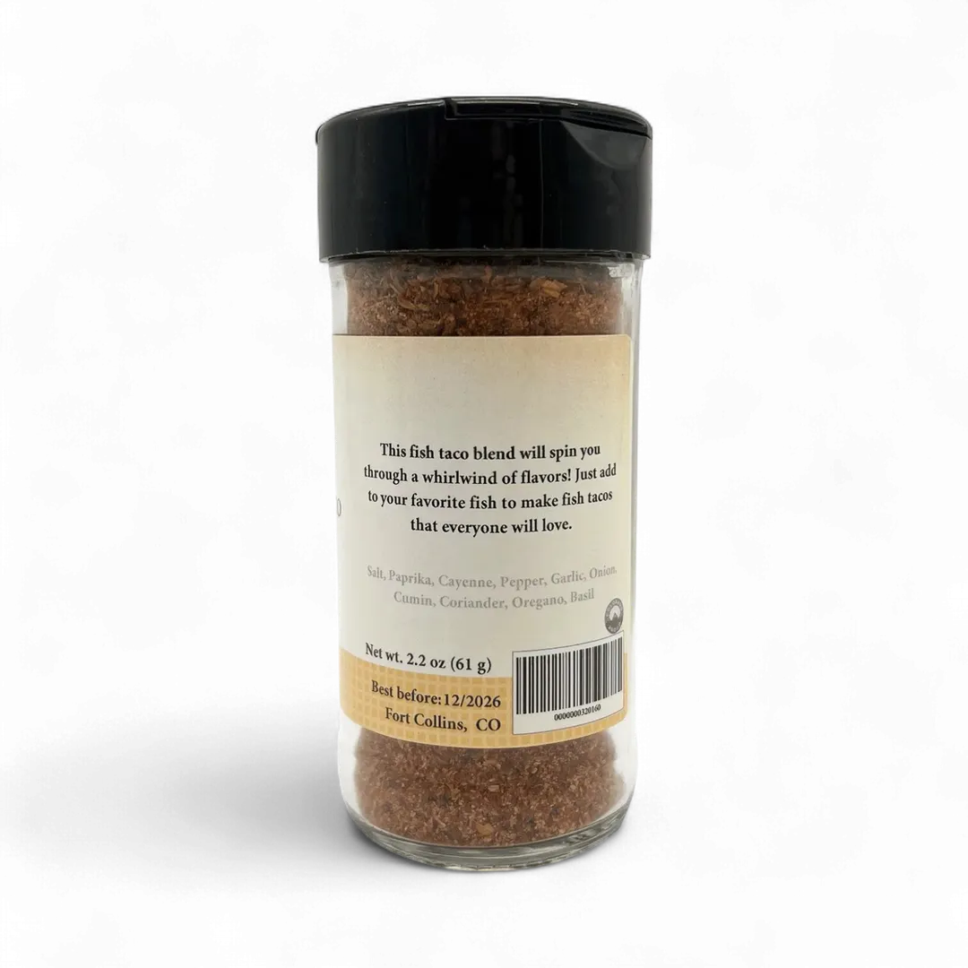 Typhoon Fish Taco Blend, Gourmet Spices - Case of 12 Jars