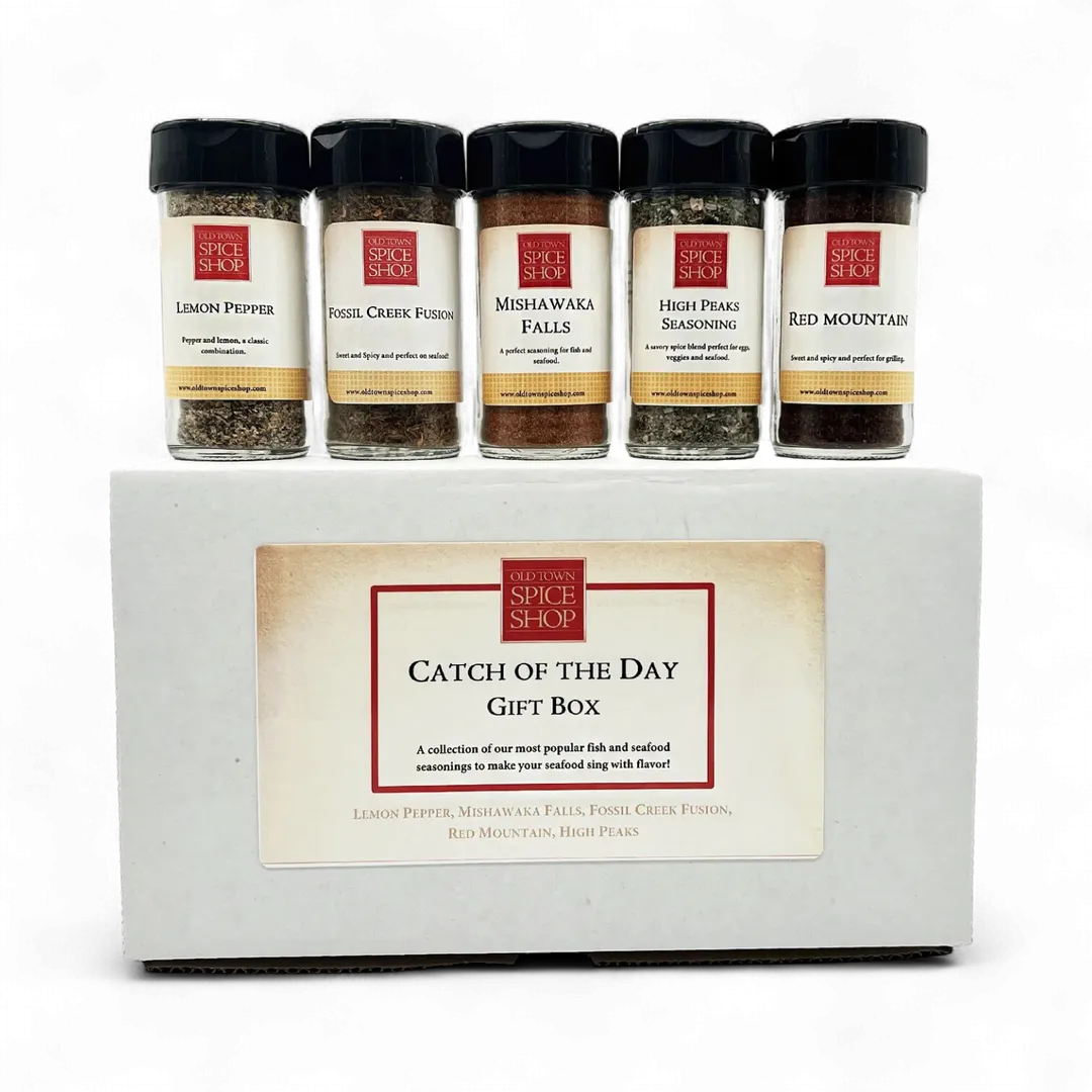 Catch of the Day Fish and Seafood Seasonings Gift Box