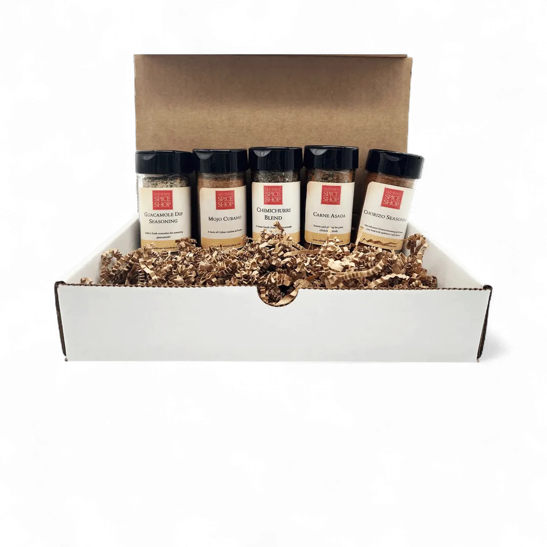 Flavors of Latin America Gift Box Spices & Seasonings Set