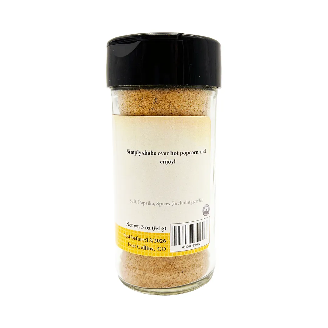 Cajun Popcorn Seasoning, Gourmet Popcorn Seasoning - Case of 12 Jars
