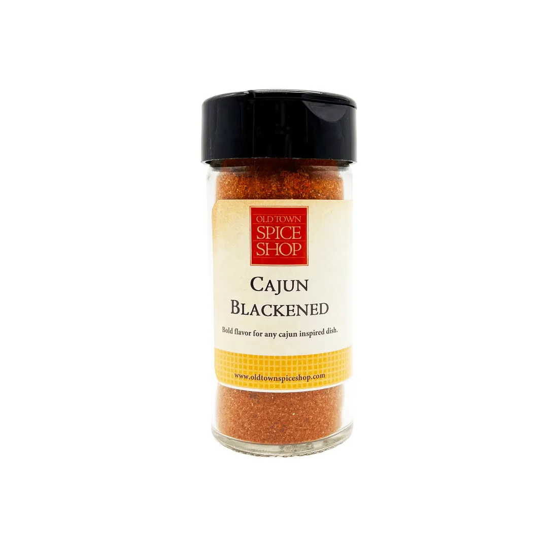 Cajun Blackened Blend, Gourmet Spices & Seasoning Blends, Cajun Cooking - Case of 12 Jars