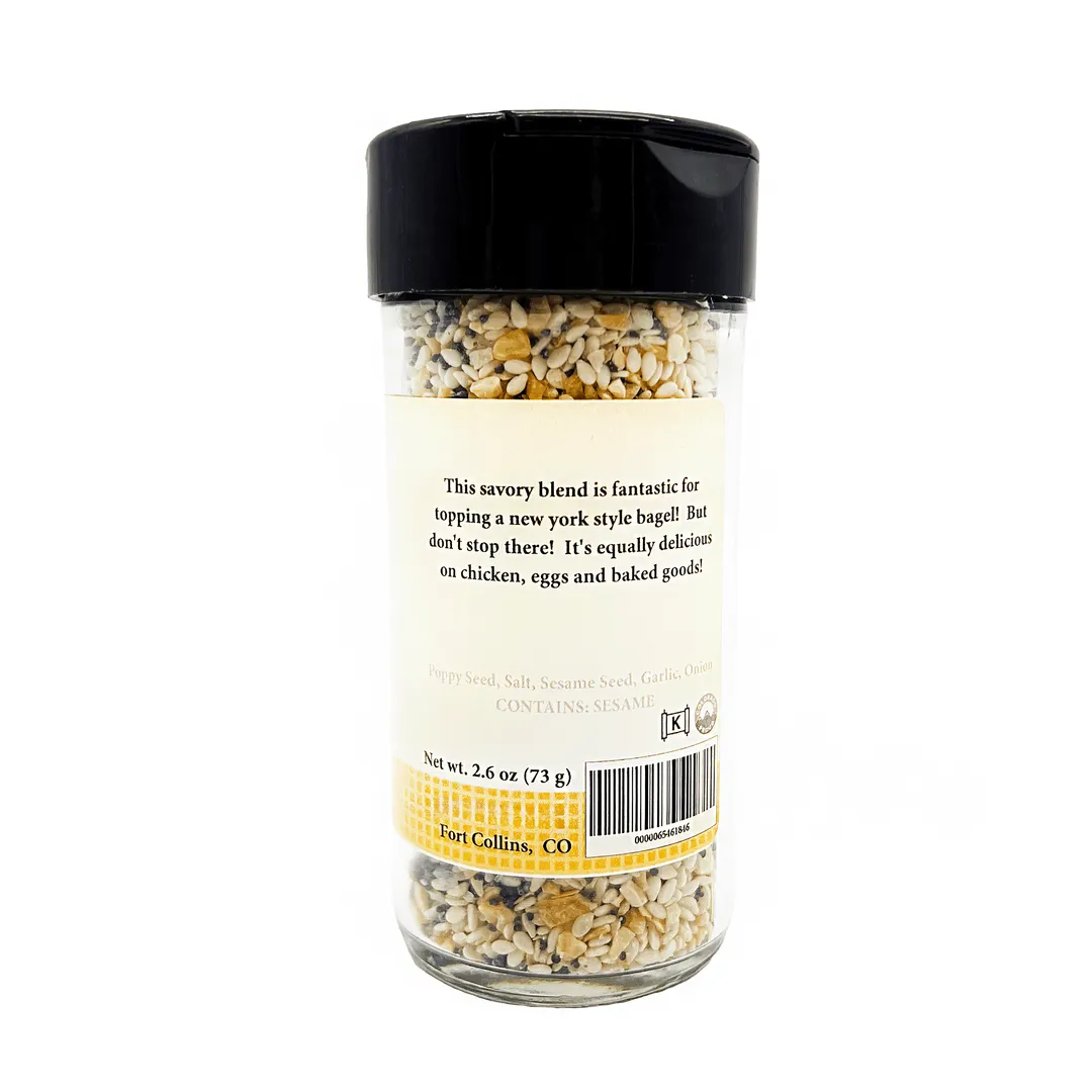 Everything Bagel Seasoning, Gourmet Spices - Case of 12 Jars