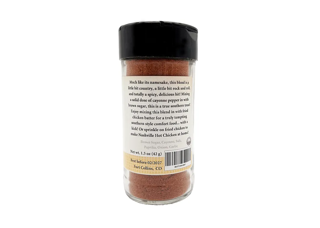Old Town Nashville Hot Chicken, Gourmet Spices & Seasoning - Case of 12 Jars