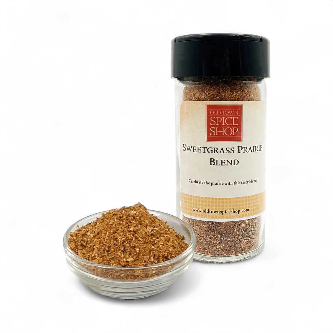 Sweetgrass Prairie Blend, Gourmet Spices, Herbs & Seasoning - Case of 12 Jars
