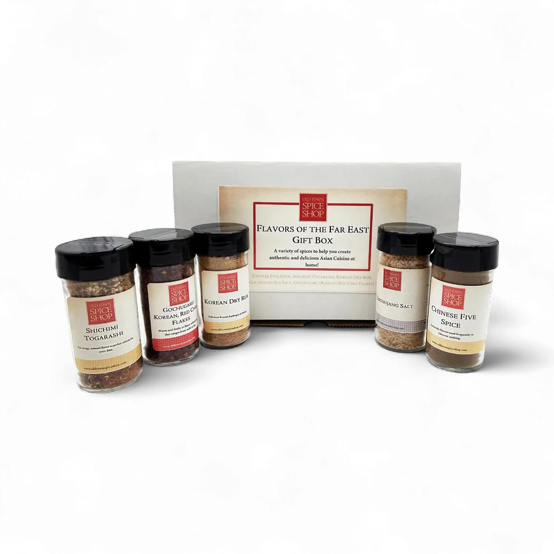 Flavors of the Far East Gift Box Gourmet Spices & Seasoning