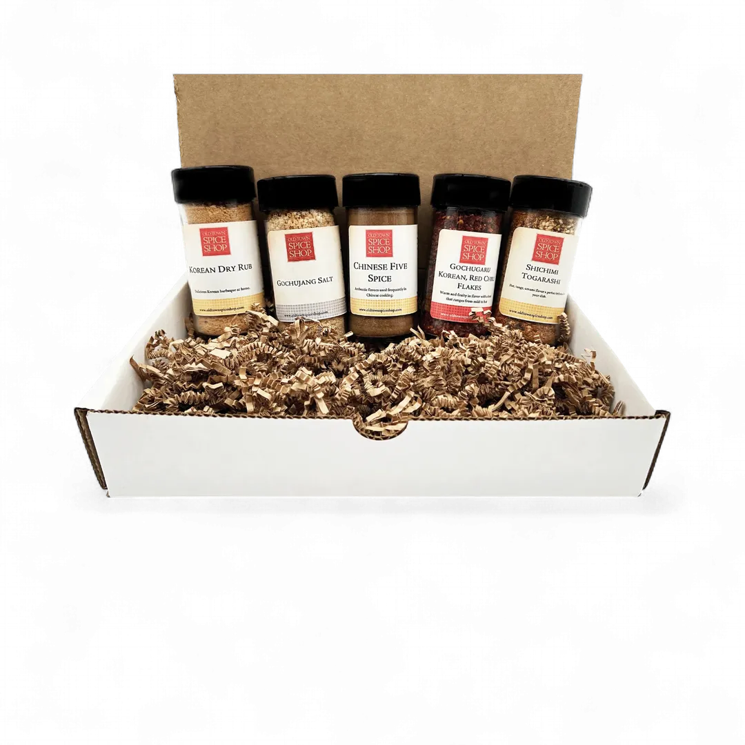 Flavors of the Far East Gift Box Gourmet Spices & Seasoning