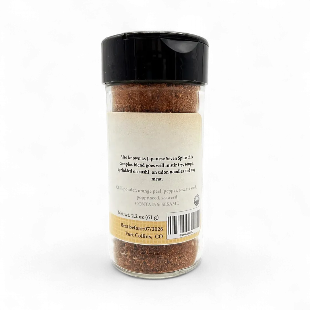 Shichimi Togarashi, Gourmet Spices, Herbs & Seasoning - Case of 12 Jars