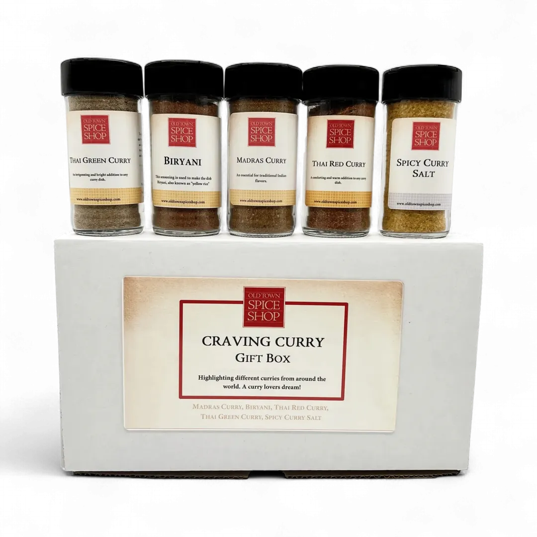 Craving Curry Gift Box Spices & Seasoning Gourmet Basket