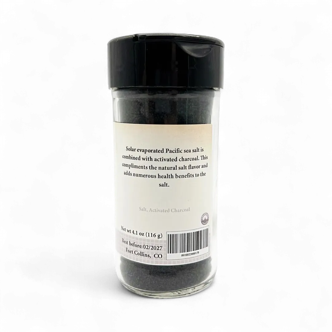 Hiwa Kai Black Hawaiian Lava Salt Gourmet - Case of 12 Jars