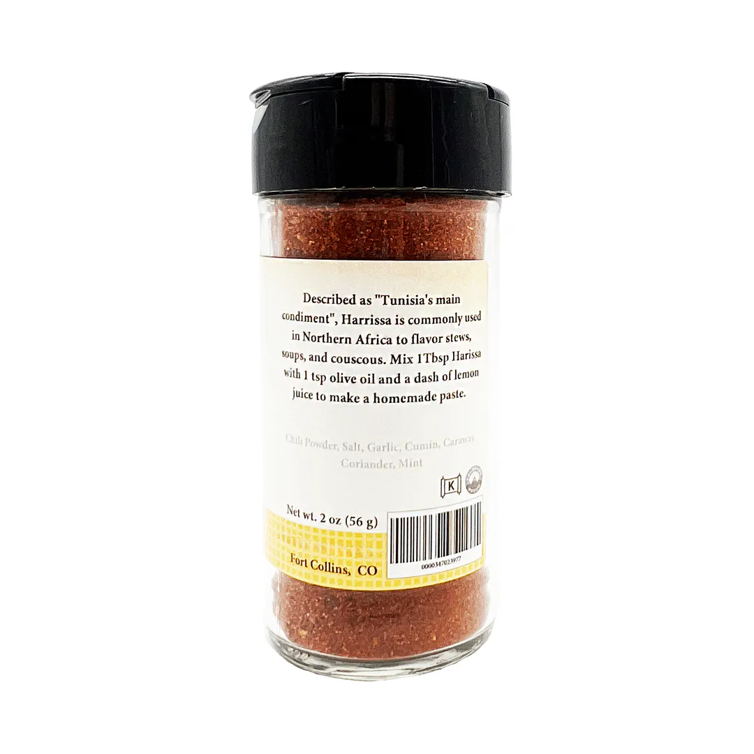 Harissa, Gourmet Spices & Seasoning, Tunisia's - Case of 12 Jars