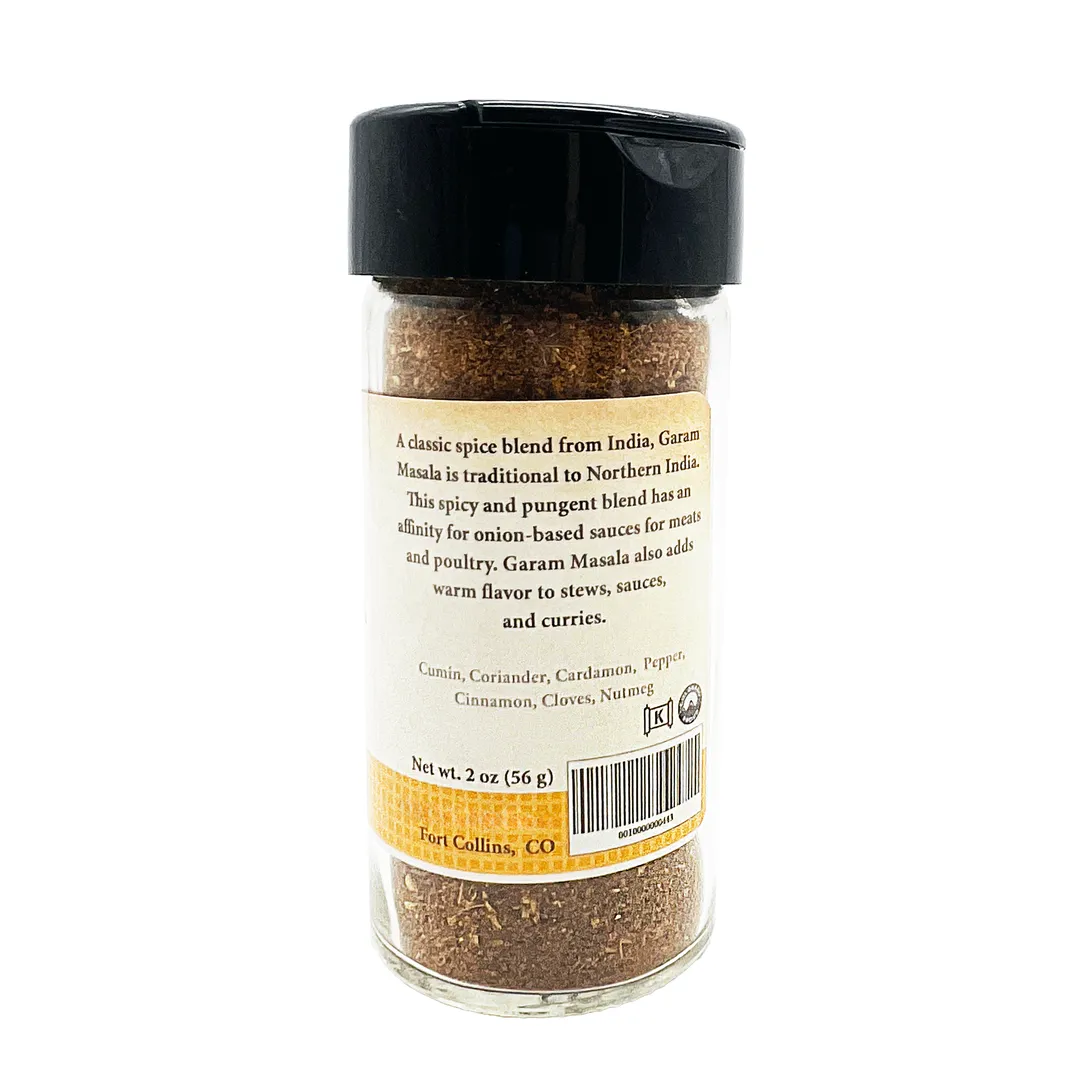 Garam Masala, Gourmet Spices & Seasoning - Case of 12 Jars