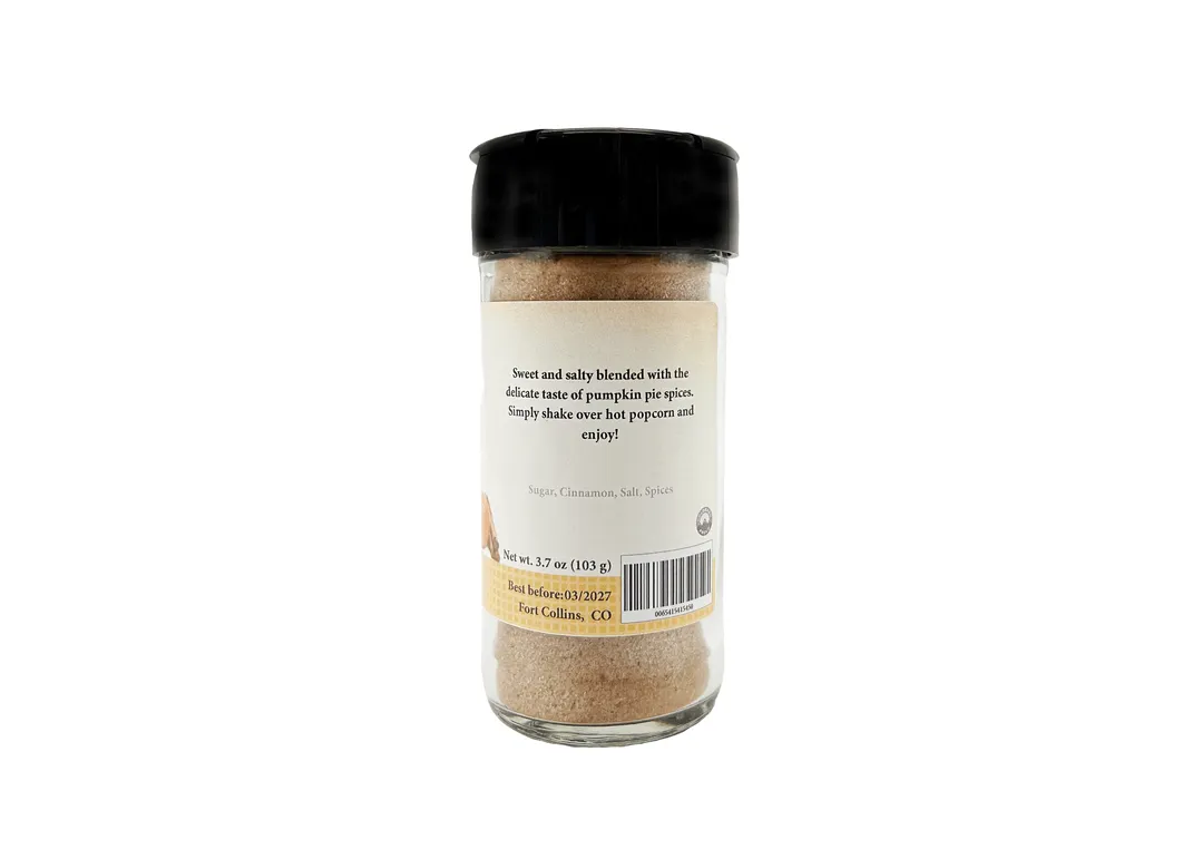 Pumpkin Spice Popcorn Seasoning, Gourmet Popcorn Spice - Case of 12 Jars