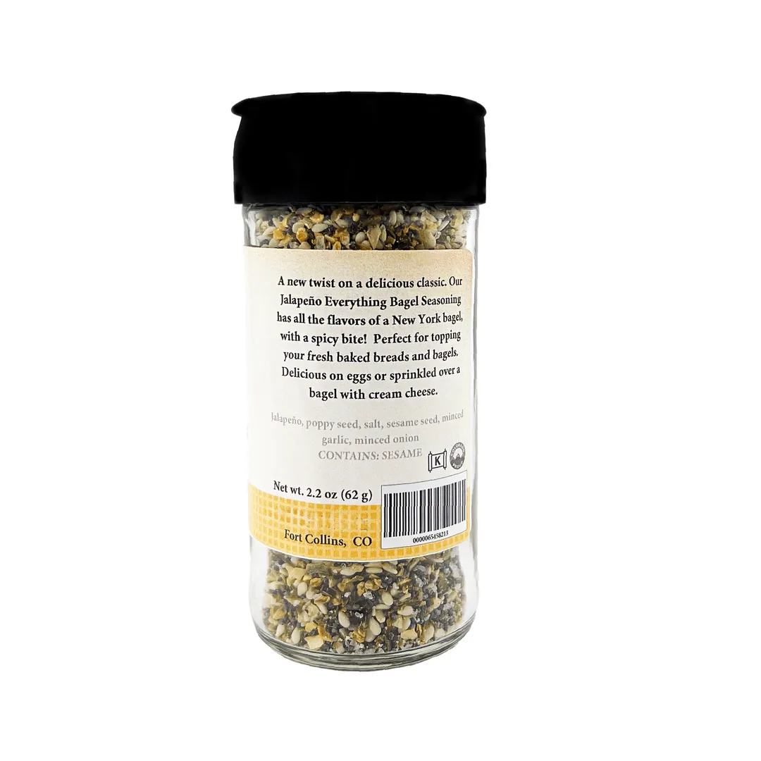 Jalapeño Everything Bagel Seasoning - Case of 12 Jars