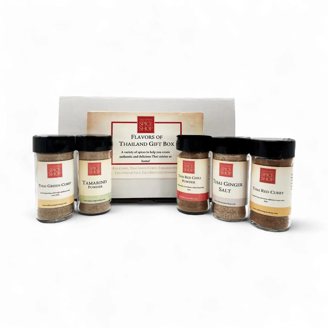 Flavors of Thailand Gift Box, Gourmet Spices & Seasoning 