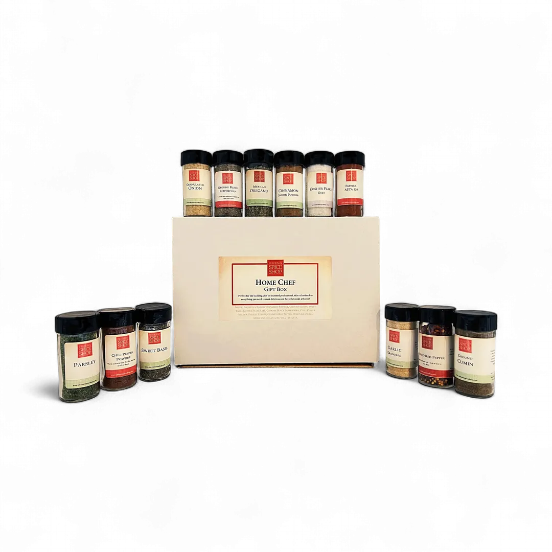 Home Chef Gift Box, Gourmet Spices & Seasoning Basket