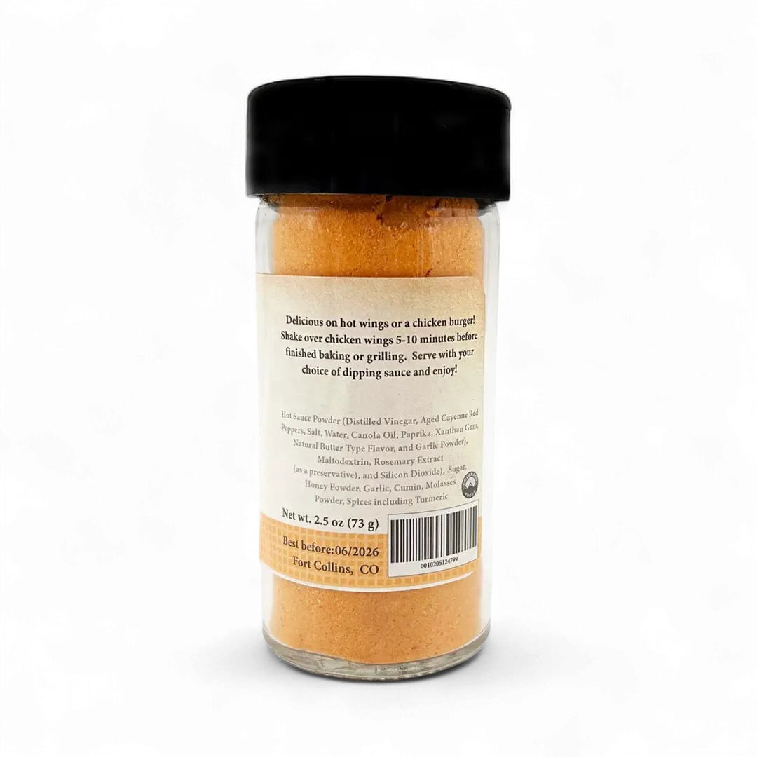 Buffalo Hot Wing Rub, Hot & Spicy Seasoning - Case of 12 Jars