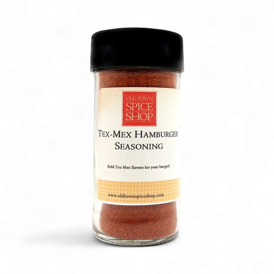 Tex-Mex Hamburger Grilling Seasoning, Herbs and Spices - Case of 12 Jars