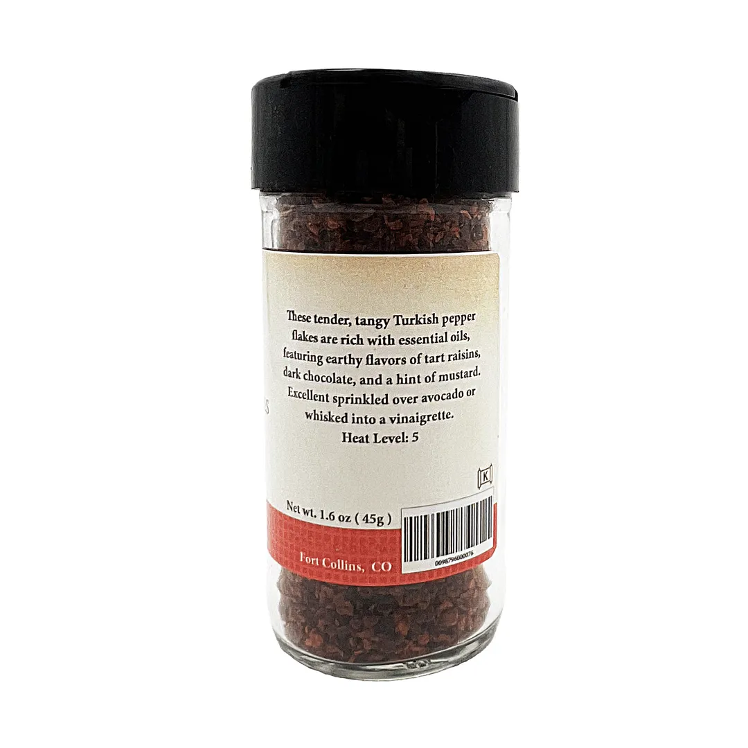 Marash Chile Flakes, Hot Crushed Chili Pepper