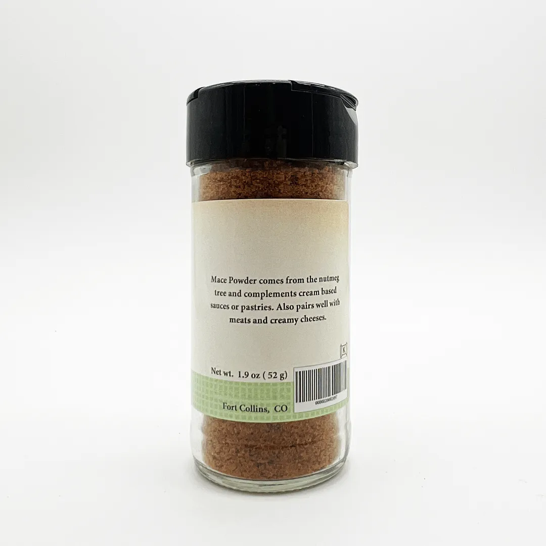 Mace Powder, Gourmet Spices & Seasoning - Case of 12 Jars