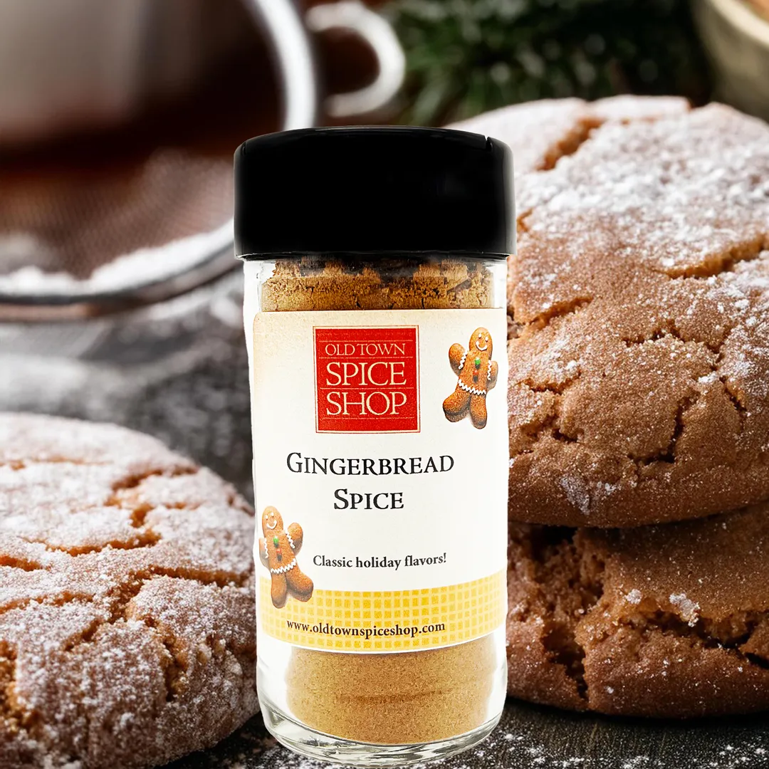 Gingerbread Spice, Gourmet Spice Mix & Seasoning - Case of 12 Jars